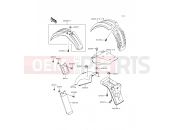 KAWASAKI 1996 Fenders