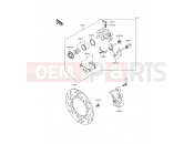 KAWASAKI 1996 Rear Brake