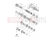 YAMAHA YFZ 450 YFZ450 YFZ450T 5TG9 2005 TRANSMISSION