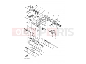 YAMAHA YFZ 450 YFZ450 YFZ450T 5TG9 2005 REAR ARM