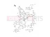KAWASAKI 1996 Frame Fittings