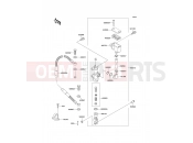 KAWASAKI 1996 Rear Master Cylinder