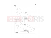 KAWASAKI 1996 Seat