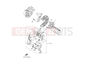 YAMAHA YFZ 450 YFZ450 YFZ450T 5TG9 2005 FRONT BRAKE CALIPER