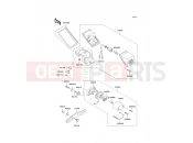 KAWASAKI 1996 Taillight(s)@(-JKALXEC1 SA021309)