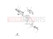 YAMAHA YFZ 450 YFZ450 YFZ450T 5TG9 2005 STAND & FOOTREST