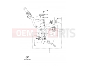 YAMAHA YFZ 450 YFZ450 YFZ450T 5TG9 2005 HANDLE SWITCH & LEVER