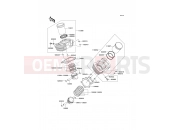 KAWASAKI 1996 Cylinder/Piston(s)