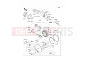 KAWASAKI 1996 Drive Shaft/Final Gear
