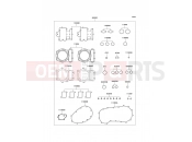 KAWASAKI 1996 Gasket Kit
