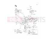 KAWASAKI ER-5 (ER500-A1) Electro Bracket