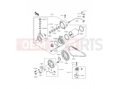 KAWASAKI 1997 Starter Motor