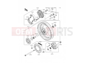 KAWASAKI 1997 Rear Hub