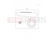 KAWASAKI 1997 Chain Kit