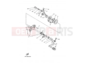 YAMAHA YFM 250 Bruin YFM250 YFM250BT BRUIN 250 1P02 2005 SHIFT SHAFT