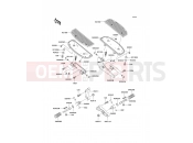 KAWASAKI 1997 Footrests