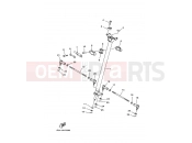 YAMAHA YFM 250 Bruin YFM250 YFM250BT BRUIN 250 1P02 2005 STEERING