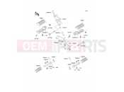KAWASAKI 1997 Footrests