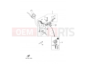YAMAHA YFM 250 Bruin YFM250 YFM250BT BRUIN 250 1P02 2005 HANDLE SWITCH & LEVER