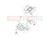 YAMAHA YFM 250 Bruin YFM250 YFM250BT BRUIN 250 1P02 2005 EMBLEM & LABEL 1