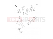 KAWASAKI 1998 Gear Change Mechanism