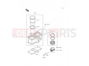 KAWASAKI ER-5 (ER500-B2) Cylinder/Piston(s)