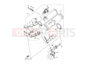 YAMAHA YFM 660 Grizzly YFM660FWA YFM66FAHT GRIZZLY 2C61 2005 EXHAUST