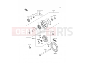 KAWASAKI 1998 Rear Hub