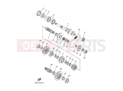 YAMAHA YFM 660 Grizzly YFM660FWA YFM66FAHT GRIZZLY 2C61 2005 TRANSMISSION
