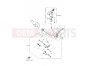 YAMAHA YFM 660 Grizzly YFM660FWA YFM66FAHT GRIZZLY 2C61 2005 HANDLE SWITCH & LEVER