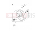 KAWASAKI 1998 Front Hub