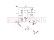 KAWASAKI 1998 Rear Master Cylinder