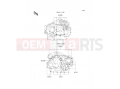 KAWASAKI 1998 Crankcase Bolt Pattern