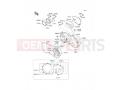 KAWASAKI 1998 Right Engine Cover(s)