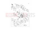 KAWASAKI 1998 Drive Shaft/Final Gear