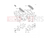 KAWASAKI 1998 Footrests