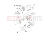KAWASAKI 1998 Rear Hub