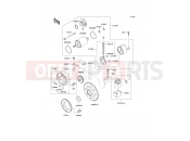 KAWASAKI 1999 Starter Motor