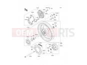 KAWASAKI 1999 Rear Hub