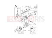 KAWASAKI 1999 Starter Motor