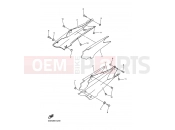 YAMAHA FJR 1300 FJR1300A (5VSD) 2005 SIDE COVER