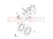 YAMAHA FJR 1300 FJR1300A (5VSD) 2005 FRONT BRAKE CALIPER