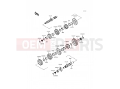 KAWASAKI VN1500 CLASSIC (VN1500-E2) Transmission(-VNT50AE077438)