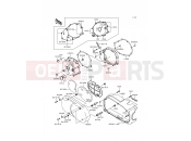 KAWASAKI VN1500 CLASSIC (VN1500-E2) Left Engine Cover(s)