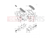 KAWASAKI VN1500 CLASSIC (VN1500-E2) Footrests