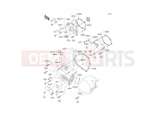 KAWASAKI 1999 Left Engine Cover(s)