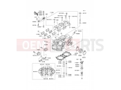 KAWASAKI 1999 Cylinder Head