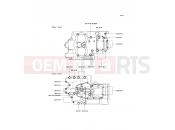 KAWASAKI 1999 Crankcase Bolt Pattern
