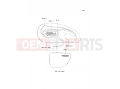 KAWASAKI 1999 Decals(Blue/Silver)