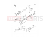 KAWASAKI 2003 Footrests
